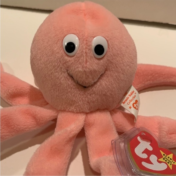 Ty Original Beanie Baby Inky NWT - Picture 2 of 4